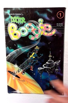 Doctor Boogie #1 (1987) Media Arts Publishing 1st Print Comic Book