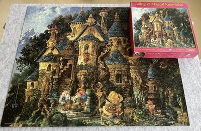 College Of Magical Knowledge 1500 Teile Puzzle James Christensen vollständig