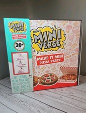MGA's Miniverse Sunny Bros Pizza Party Food Make It Mini 30 Pieces Toy Set