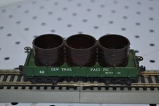 Mantua 807-06 HO Scale Central Pacific 1860 Water Car #42 Kadee Couplers