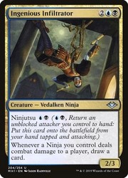 Ingenious Infiltrator 204/254 Modern Horizons MH1 Uncommon