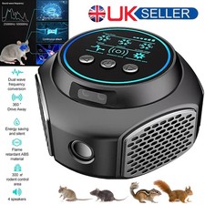 Ultrasonic Pest Repeller Powerful Mouse Mice Rat Bat Electronic Squirrel Insect