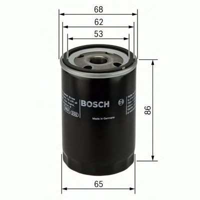 #ad Genuine BOSCH CAR OIL FILTER P3276 0451103276 AU $8.39