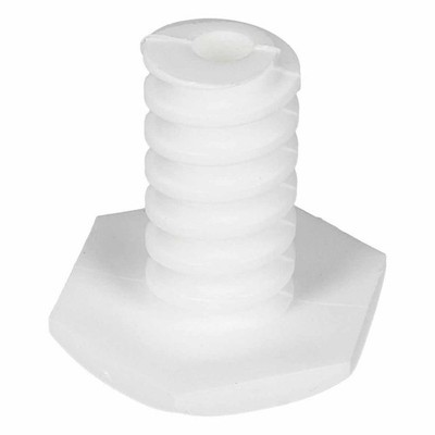 Fuß weiß Whirlpool/Indesit 488000506981 C00506981 für Kühlschrank