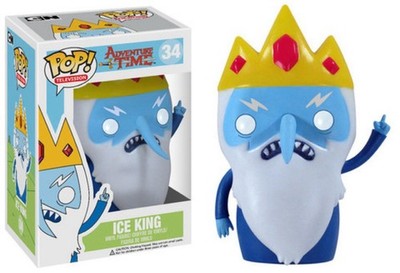  Funko Pop! Television: Adventure Time - ICE KING #34 VAULTED PROTECTOR 