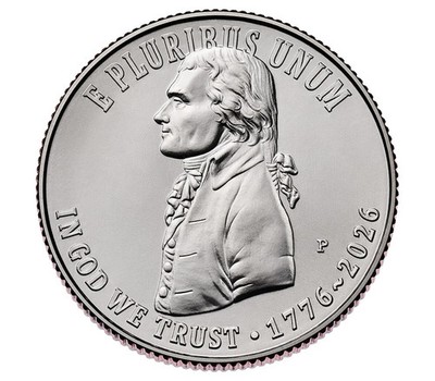 Declaration of Independence Quarters 2 Rolls 2026 P Philadelphia Semi-quincent.