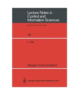 Singular Control Systems, Dai, Liyi
