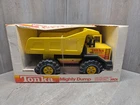 Vintage 1983 Tonka Mighty Dump Dumper Truck Steel Toy, Unused #3901 Turbo Diesel