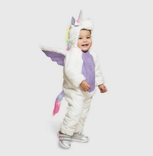 Hyde and Eek Unicorn Infant Costume 6-12m White Halloween NEW