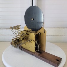 Howard Miller Grandfather Clock Movement 8 Rod Triple Chime Chain Drive