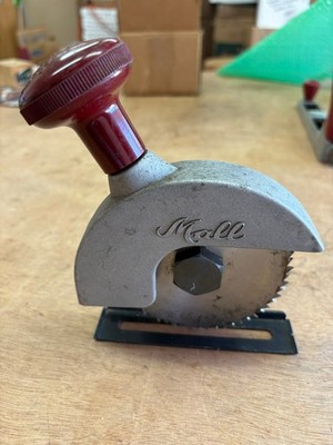 Vintage Mall Tool Drill-Powered Circular Saw Attachment - Brace/Drill Accessory