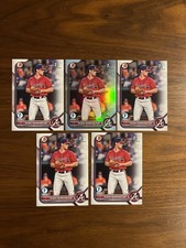 LOT OF 5 2022 BOWMAN DRAFT 1ST BASE PROSPECT BD10 BLAKE BURKHALTER BRAVES 1st Ed