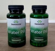 2 PK Swanson Super-Strength Water Pill 20 Milligrams 120 x 2=240 Capsules Sealed