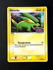Electrike 64/110 EX Holon Phantoms 2006 Stamped Pokemon Card NM Card