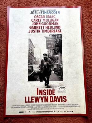 Inside Llewyn Davis Kinoplakat Poster A1, Joel & Ethan Coen, John Goodman, Isaac