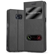 Case for Samsung Galaxy S7 EDGE Phone Cover Protection Window Book Wallet