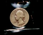 1936-D SILVER WASHINGTON HEAD QUARTER - GRADES - "FINE"