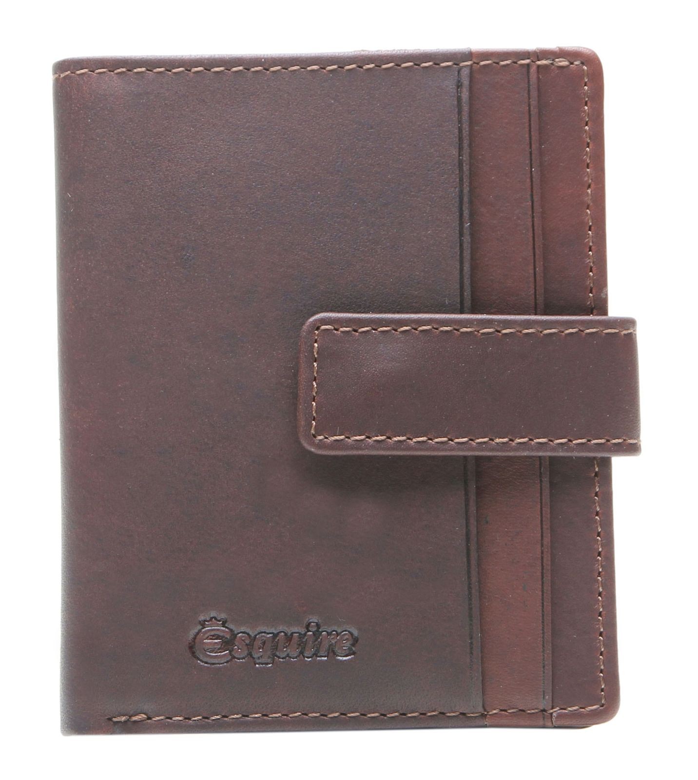 Esquire card case Oslo Dallas CC Wallet Brown