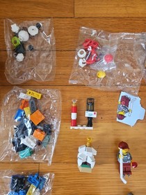 LEGO Winter Toy Shop (10249) Winter Village Incomplete + 2021 Advent *READ DESC*