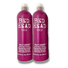 BED HEAD By TIGI Fully Loaded Massive Volume Shampoo 25.36fl.oz./750ml LOT OF 2