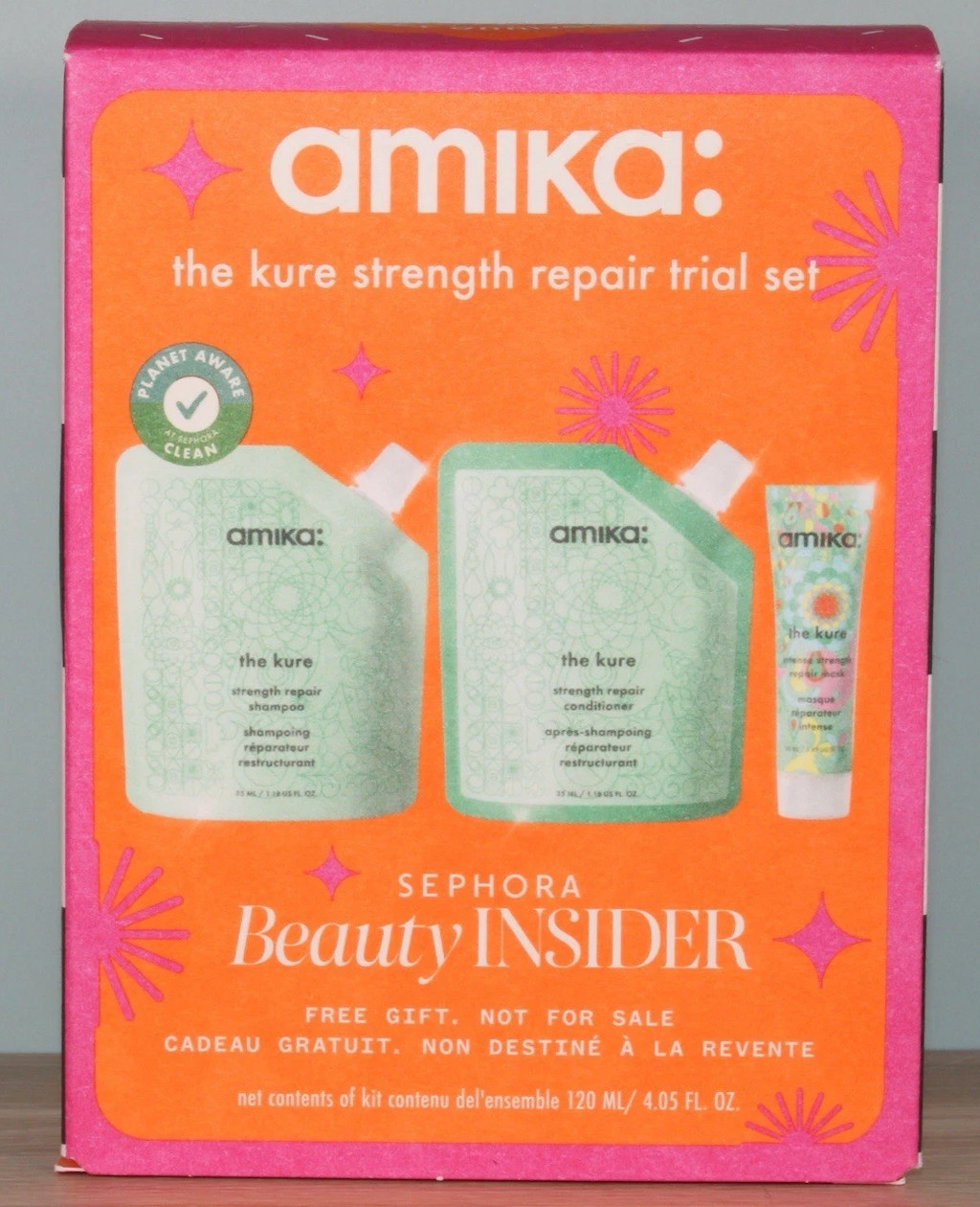 *BRAND NEW* Amika The Kure Strength Repair Trial Set (Sephora Beauty Insider)