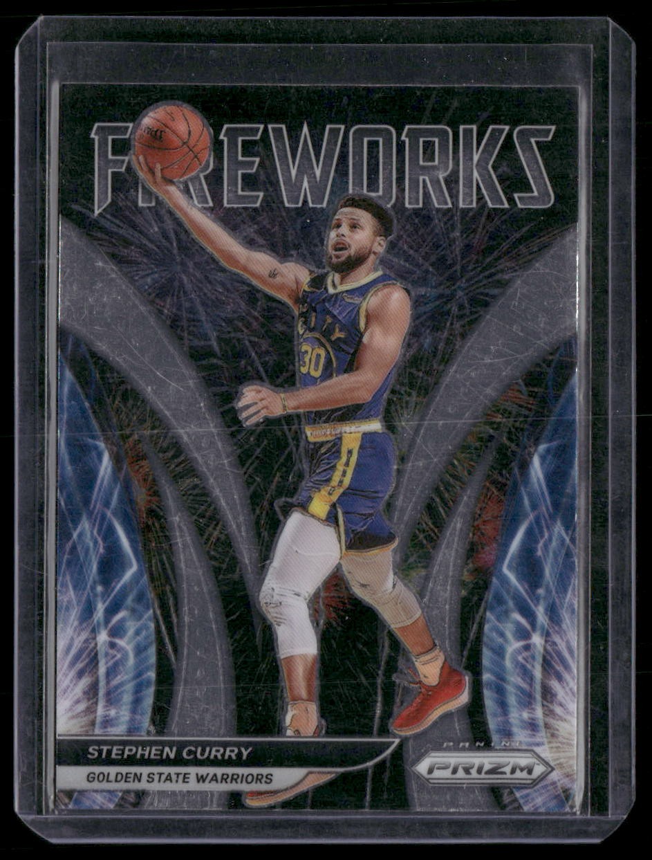 2021-22 Panini Prizm #2 Stephen Curry Fireworks