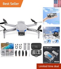 GPS Drone with Camera for Adults Beginner 4K EIS Camera Drones 2-Axis Gimbal ...