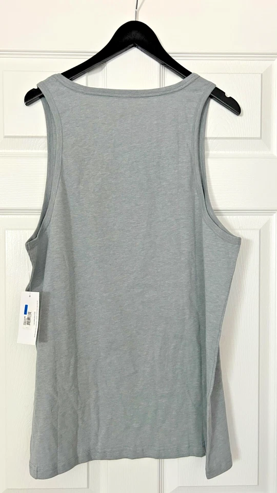 CALVIN KLEIN MEN'S GREY SLEEPWEAR SLEEVELESS TANK TOP SIZE XL New-NWT - Image 3 of 4