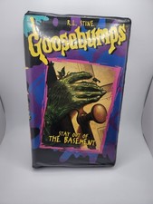 Goosebumps Stay Out of the Basement VHS, 1996 tested no mold combo ship