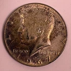 1967 Kennedy Half Dollar 50c Silver United States Coin