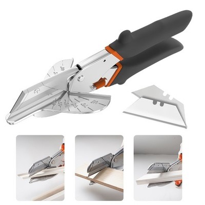 Multi Angle Miter Shears for Moulding Degree Adjustable Angle Scissors Tools