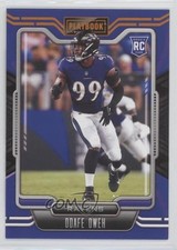 2021 Panini Playbook Rookie Orange Odafe Oweh #154 m5e