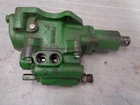 JOHN DEERE 620 STEERING HOUSING F2332R WITH WORM GEAR-POWER STEERING VALVE.
