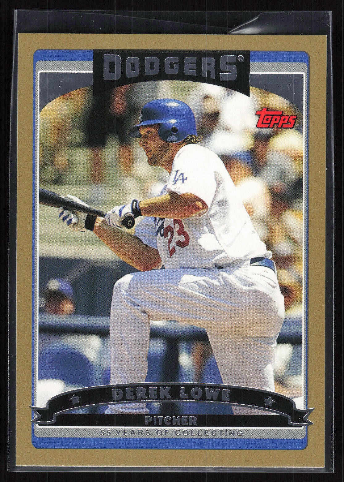 Derek Lowe 2006 Topps #547 Gold /2006 Los Angeles Dodgers