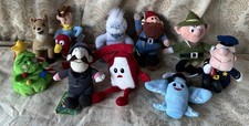 Lot Of 10 Stuffins CVS 1998-99 Rudolph Island of Misfit Toys 7-8  Plush Vintage