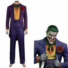 The Long Halloween - The Joker Cosplay Costume Outfits Halloween Suit