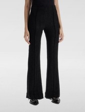 Ganni Crepe Flared Trousers