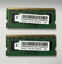 Genuine Lenovo 16GB (2x 8GB) DDR4 SODIMM Laptop RAM Memory Kit Matching Pair