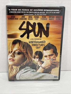 SPUN DVD Brand NEW Factory Sealed Brittany Murphy Mickey Rourke Fugit