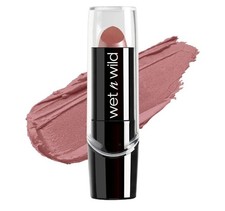 wet n wild Silk Finish Lipstick Dark Pink Frost 530D 0.13 oz Hydrating