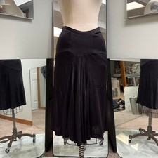 Roberto Cavalli Purple Pleated Flare Skirt