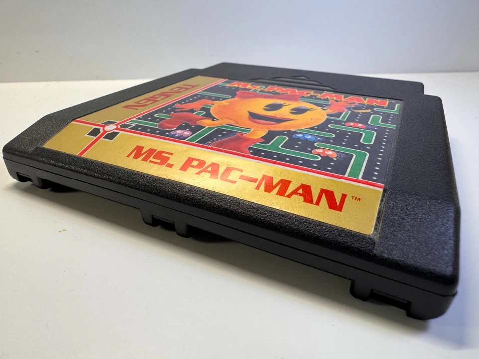 Ms. Pac-Man (Tengen) (Nintendo NES, 1990) Authentic NEAR MINT 9/10 Tested - Image 4 of 4