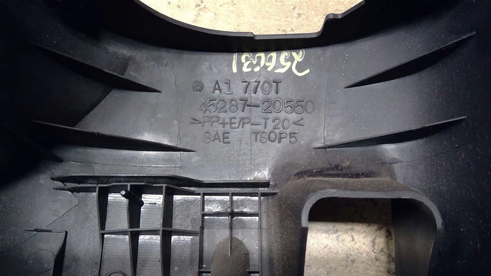 2003 03 Toyota Celica GTS Steering Column Cover 45286-20620 113819 - Image 4 of 4