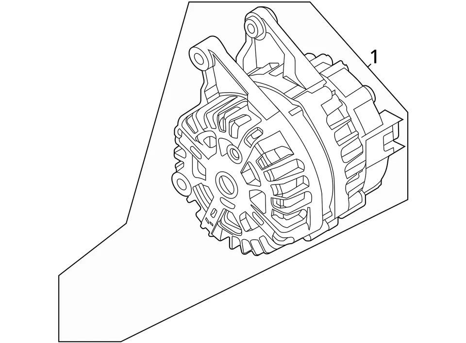 Alternador ID JX6T-10300-SC compatible con 21-25 BRONCO SPORT 12142073 Foto 4 de 4