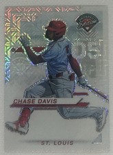 2025 Panini Prospect Edition #132 Chase Davis Holo Prospect Ticket - Mojo #/25