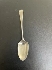 Georgian Hallmarked Silver Spoon By Solomon Hougham London 1800  12.50 Grams  