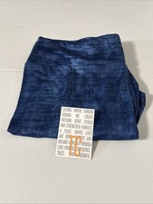 TC Tall And Curvy Lularoe Leggings Multicolor Blues Tie Dye-like NWOT New