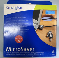 Kensington MicroSaver 64068 Laptop Computer Security Cable Keyed Lock 6ft NOS