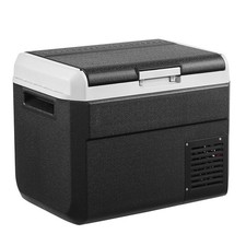 12V Car Refrigerator 31.7QT, Adjustable -4 F  68 F, Dual Power Input