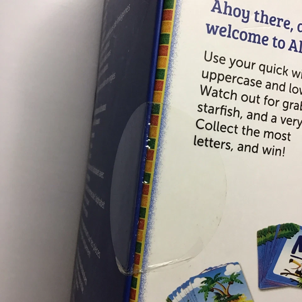 Learning Resources Alphabet Island Game, Ages 4+ New Sealed  Please Read - Image 4 of 4